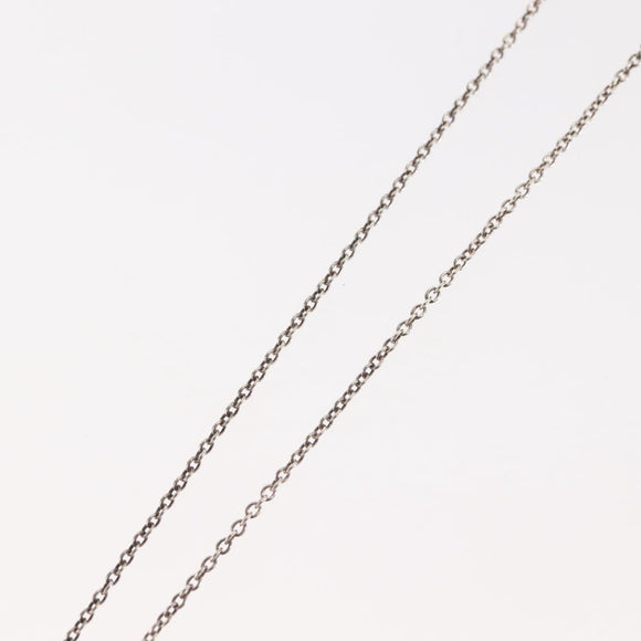 TIFFANY&Co. Open Heart Necklace Ag925 Silver Auth 143864