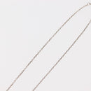 TIFFANY&Co. Open Heart Necklace Ag925 Silver Auth 143864-14