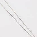 TIFFANY&Co. Open Heart Necklace Ag925 Silver Auth 143864-5