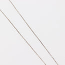 TIFFANY&Co. Open Heart Necklace Ag925 Silver Auth 143864-6