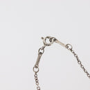 TIFFANY&Co. Open Heart Necklace Ag925 Silver Auth 143864-8