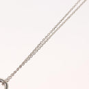 TIFFANY&Co. Open Heart Necklace Ag925 Silver Auth 143865-11