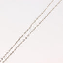 TIFFANY&Co. Open Heart Necklace Ag925 Silver Auth 143865-12