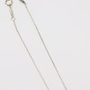 TIFFANY&Co. Open Heart Necklace Ag925 Silver Auth 143865-7