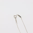 TIFFANY&Co. Open Heart Necklace Ag925 Silver Auth 143865-8