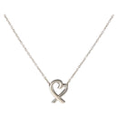 TIFFANY&Co. Loving Heart Necklace Ag925 Silver Auth 143866-1