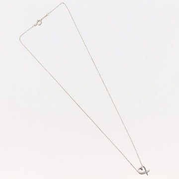TIFFANY&Co. Loving Heart Necklace Ag925 Silver Auth 143866 - 0