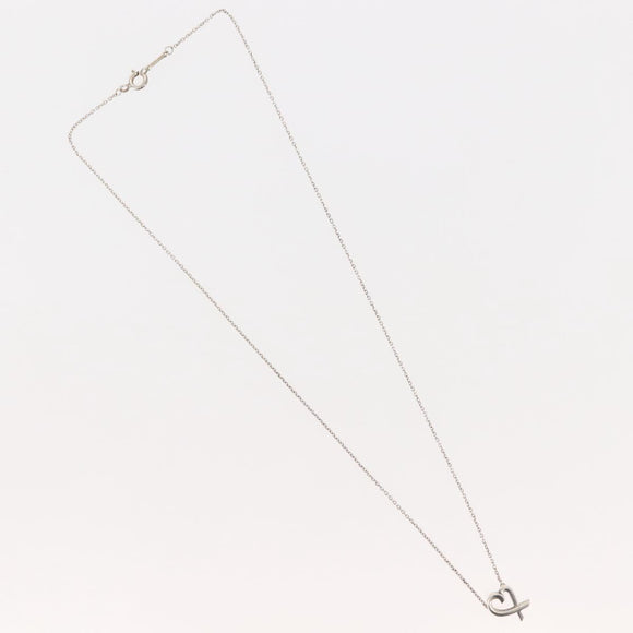 TIFFANY&Co. Loving Heart Necklace Ag925 Silver Auth 143866