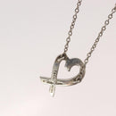TIFFANY&Co. Loving Heart Necklace Ag925 Silver Auth 143866-8