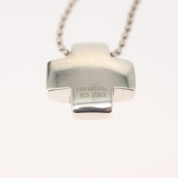 TIFFANY&Co. Roman Cross Necklace Ag925 Silver Auth 143867