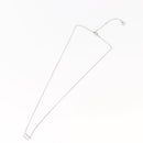 Christian Dior Necklace metal Silver Auth 143869-11