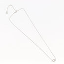 Christian Dior Necklace metal Silver Auth 143869-2