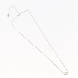Christian Dior Necklace metal Silver Auth 143869 - 0