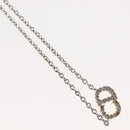 Christian Dior Necklace metal Silver Auth 143869-4