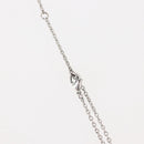 Christian Dior Necklace metal Silver Auth 143869-8