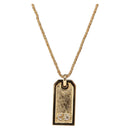 Christian Dior Necklace metal Gold Auth 143871-1