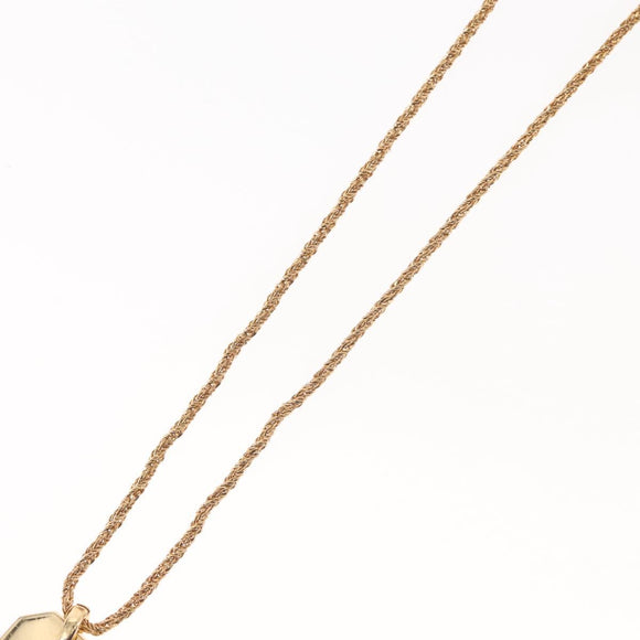 Christian Dior Necklace metal Gold Auth 143871