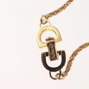 Christian Dior Necklace metal Gold Auth 143871-12