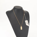 Christian Dior Necklace metal Gold Auth 143871-17