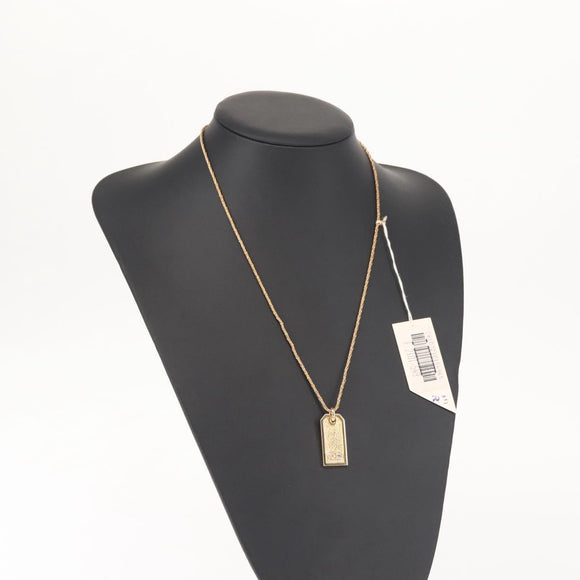 Christian Dior Necklace metal Gold Auth 143871