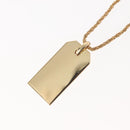 Christian Dior Necklace metal Gold Auth 143871-9