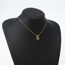 Christian Dior Necklace metal Gold Auth 143872-15