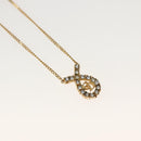 Christian Dior Necklace metal Gold Auth 143872-3