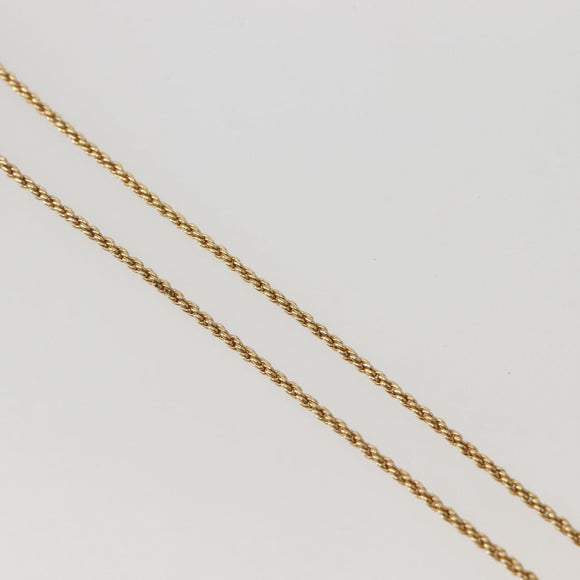 Christian Dior Necklace metal Gold Auth 143874