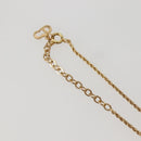 Christian Dior Necklace metal Gold Auth 143874-13