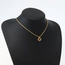 Christian Dior Necklace metal Gold Auth 143874-15