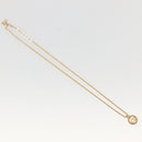 Christian Dior Necklace metal Gold Auth 143874-2