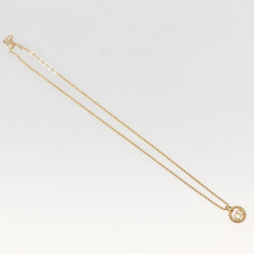 Christian Dior Necklace metal Gold Auth 143874 - 0