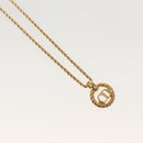 Christian Dior Necklace metal Gold Auth 143874-3