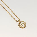 Christian Dior Necklace metal Gold Auth 143874-9