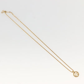 Christian Dior Necklace metal Gold Auth 143878 - 0