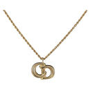 Christian Dior Necklace metal Gold Auth 143879-1