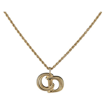 Christian Dior Necklace metal Gold Auth 143879