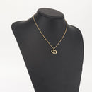 Christian Dior Necklace metal Gold Auth 143879-14