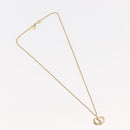 Christian Dior Necklace metal Gold Auth 143879-2