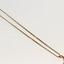 Christian Dior Necklace metal Gold Auth 143880-11