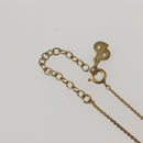 Christian Dior Necklace metal Gold Auth 143880-13