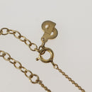 Christian Dior Necklace metal Gold Auth 143880-14
