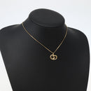 Christian Dior Necklace metal Gold Auth 143880-15