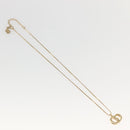 Christian Dior Necklace metal Gold Auth 143880-2