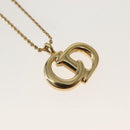 Christian Dior Necklace metal Gold Auth 143880-4
