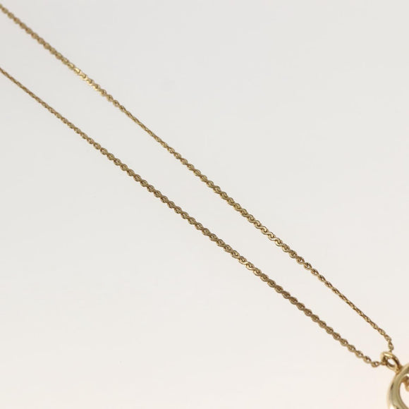 Christian Dior Necklace metal Gold Auth 143880