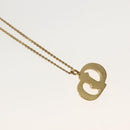 Christian Dior Necklace metal Gold Auth 143880-9