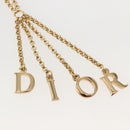 Christian Dior Necklace metal Gold Auth 143881V-4