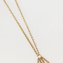 Christian Dior Necklace metal Gold Auth 143881V-5