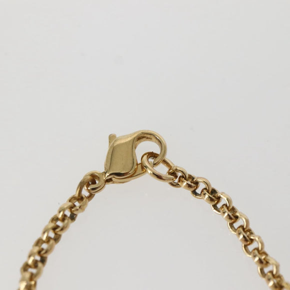 Christian Dior Necklace metal Gold Auth 143881V